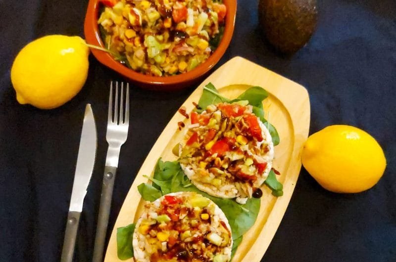 Salata cu ton și legume