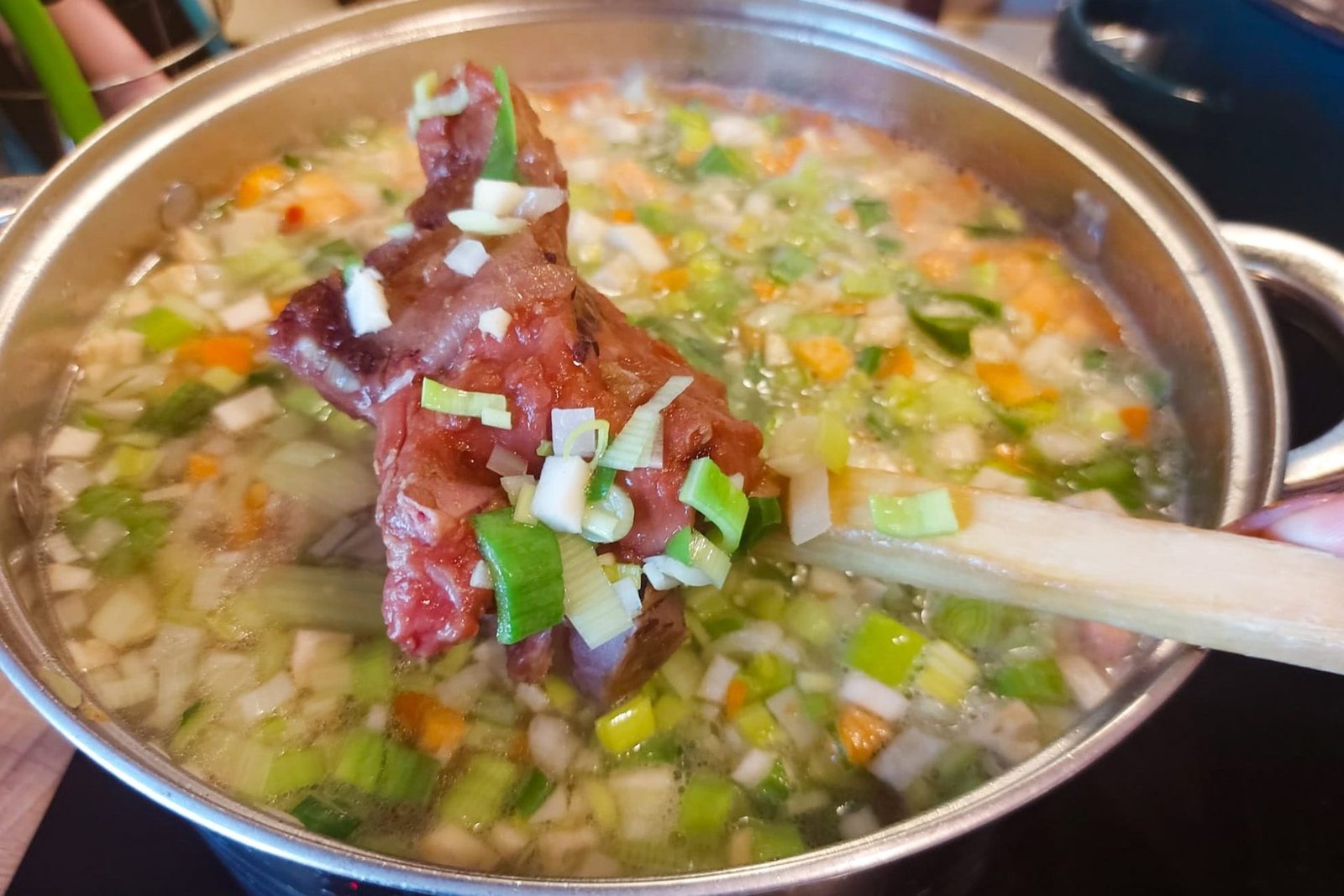 Delicious spring soup