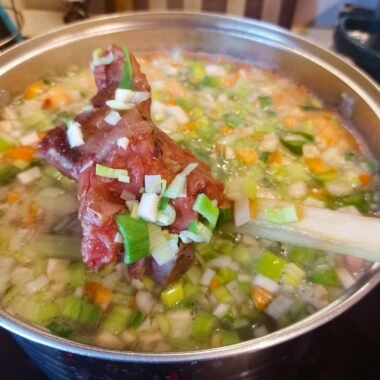 Delicious spring soup