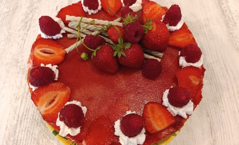 A delicious summer dessert