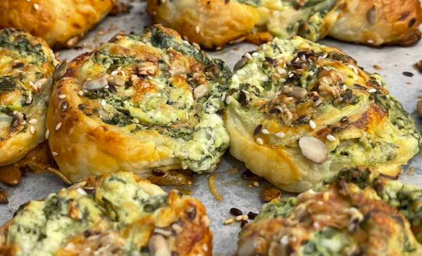 Easy Spinach and Cheese Rolls Recipe