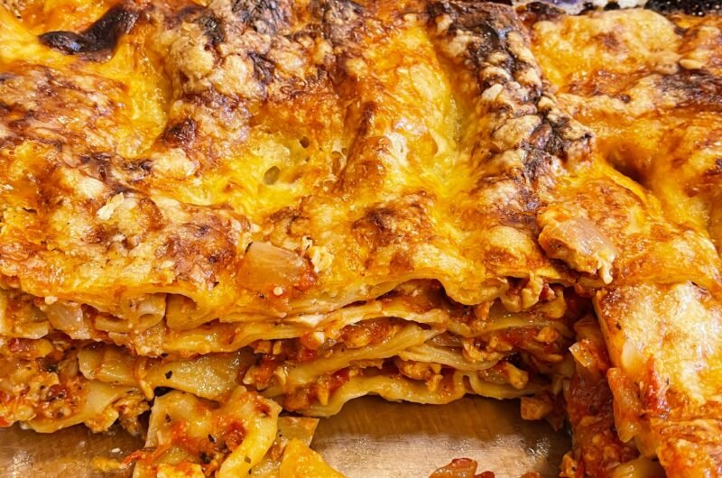 Quick and delicious chicken lasagna - my version