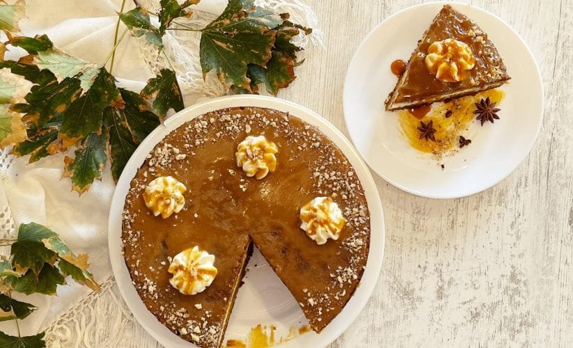 Tort cu dovleac copt