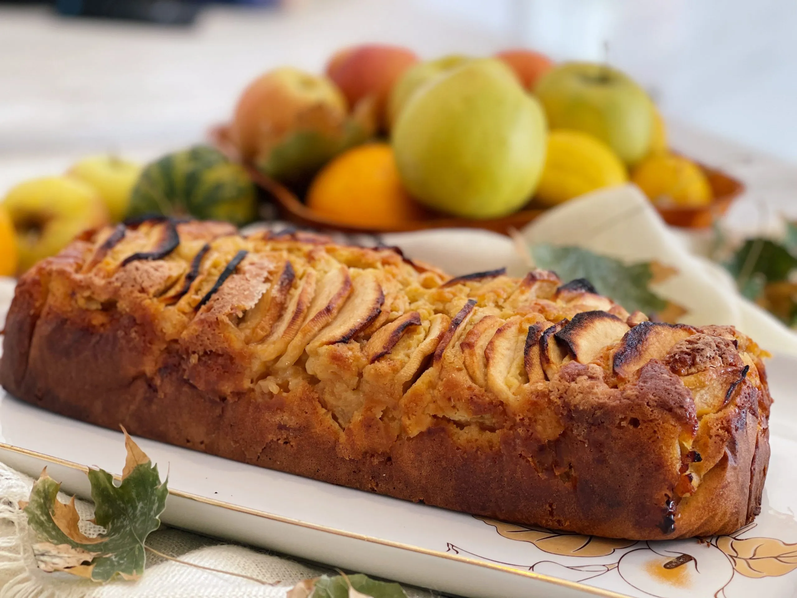Five O’Clock Apple Cake – with only 3 eggs