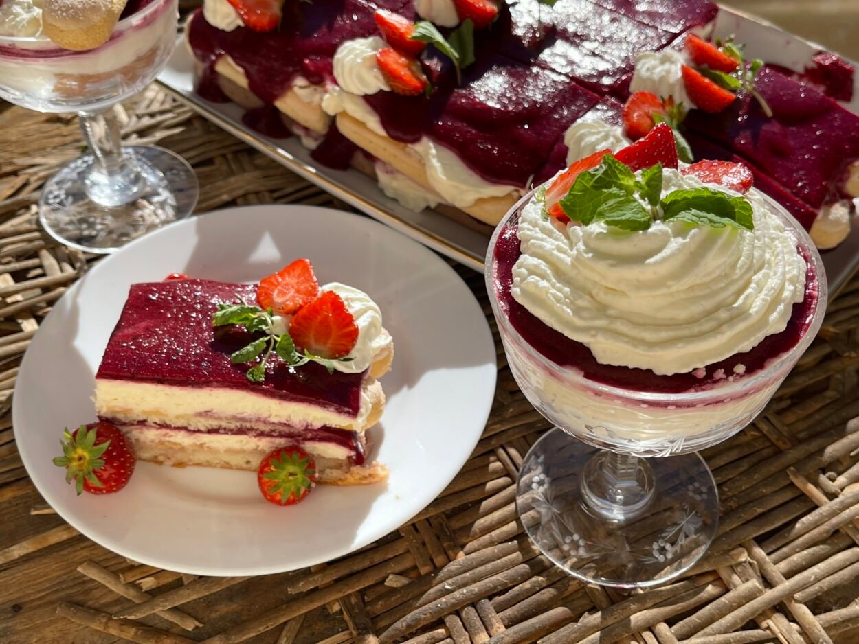 Delicious Berry Bliss No-Bake Delight