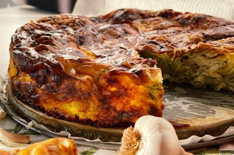 Delicious Cheese and Spinach Pie - Spanakopita (my version)