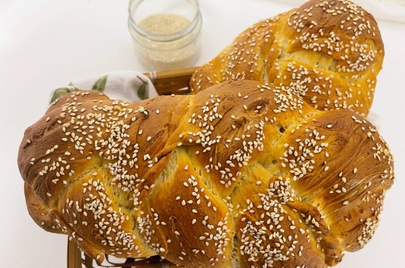 Braided Bread With Milk And Yogurt