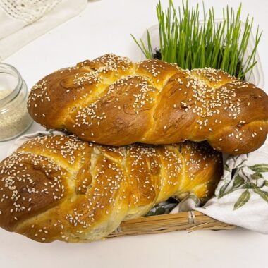 Braided Bread With Milk And Yogurt