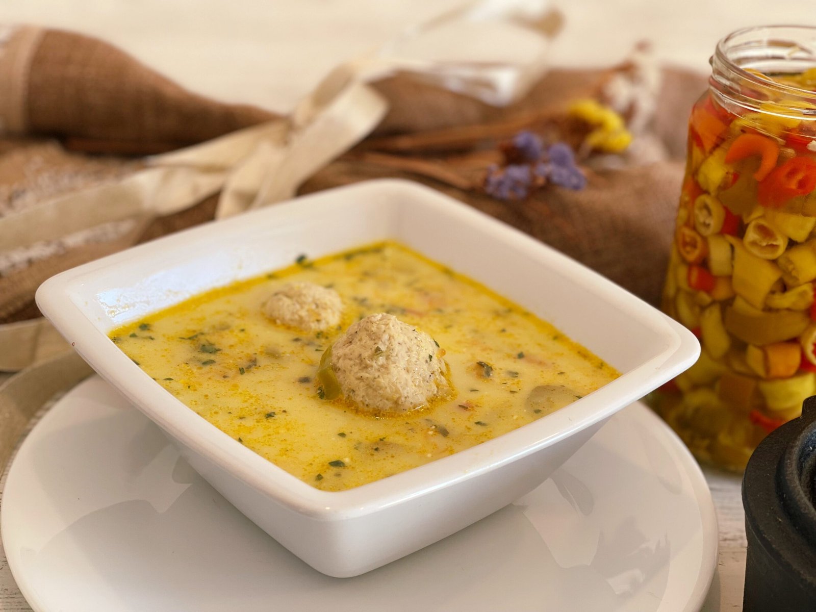 The BEST Chicken Meatballs and Yogurt Soup I’ve Ever Made