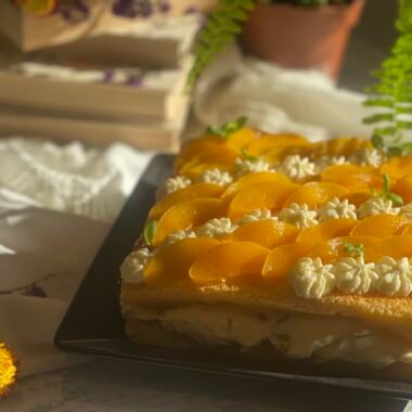 JUST PEACHY – a perfect DESSERT