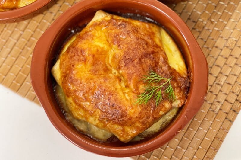 Clătite cu brânză gratinate