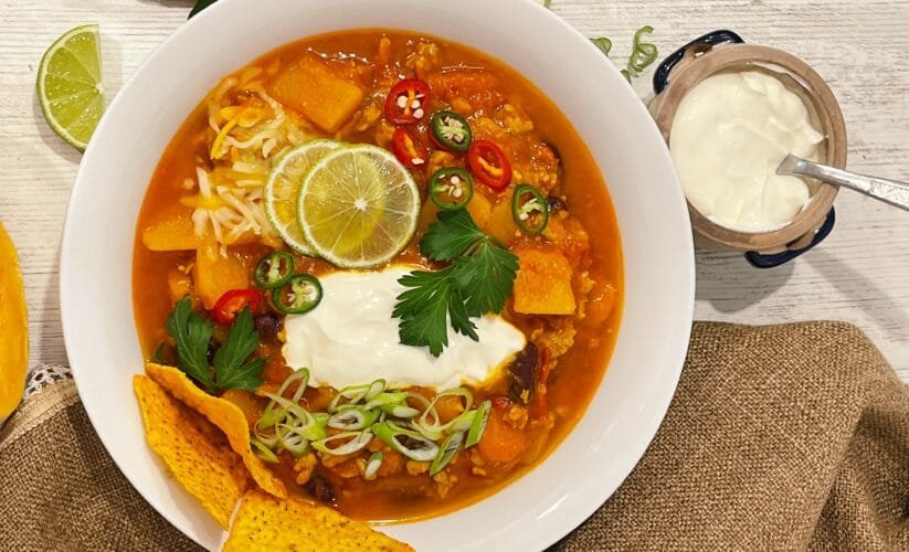 Delicious One-Pot Pumpkin Turkey Chili