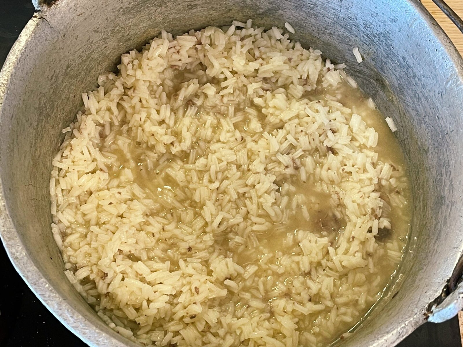 cooked rice for the Romanian Cauldron Stuffing – A Recipe Passed Down from My Grandmother