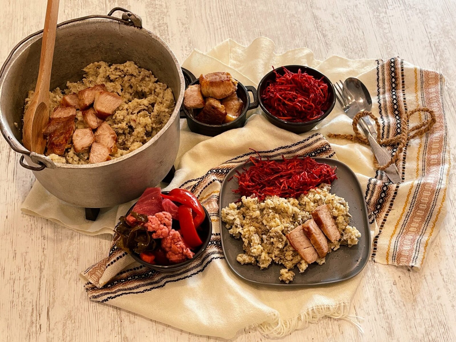 „Umplutura” la ceaun – reteta bunicii mele