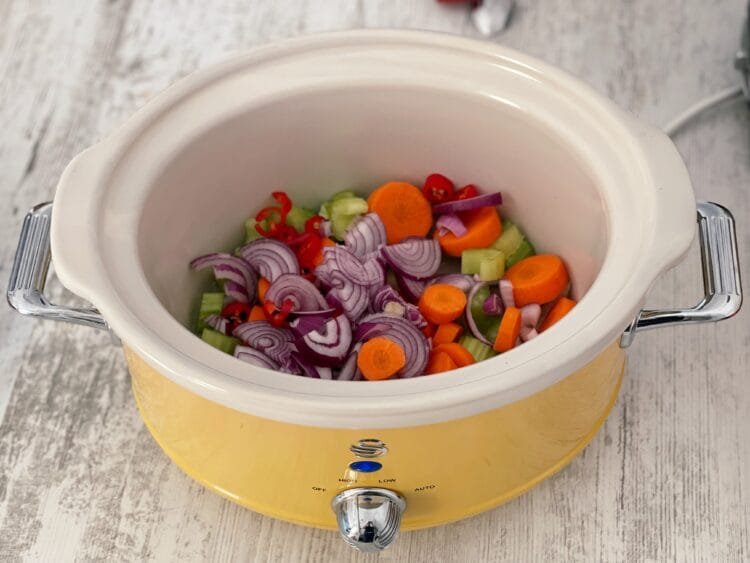 gatire legume in slow cooker pentru Ribs Slow Cook cu Piure de Mazăre și Cartofi Aromați