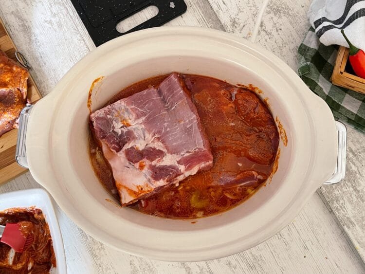 adaugare ribs in slow cook pentru Ribs Slow Cook cu Piure de Mazăre și Cartofi Aromați foto 1