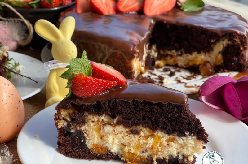 cover photo 1 Easter with the Scent of Chocolate: Sweet Easter Bread with Cheese and Candied Apricots