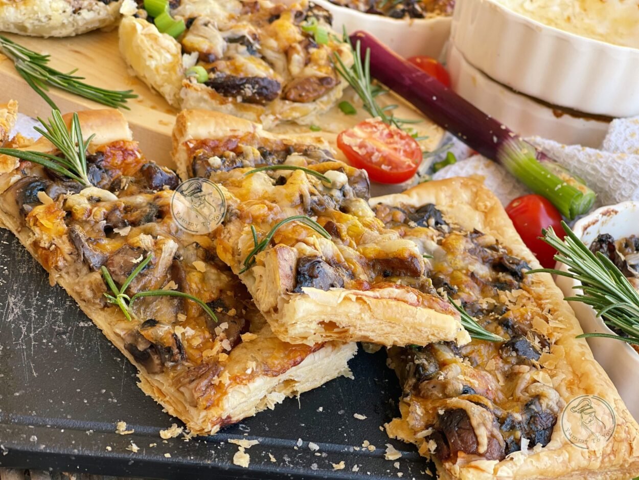 Plăcinta cu Ciuperci – gata in mai putin de 1 ora!