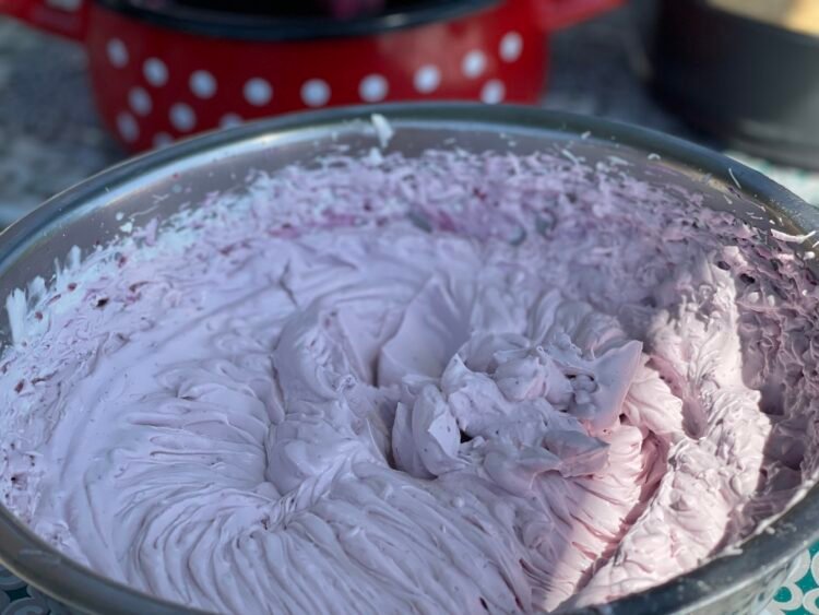 crema de branza pentru Cheesecake cu afine (fara coacere) photo 3