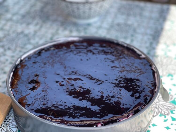 montare Cheesecake cu afine (fara coacere) photo 2