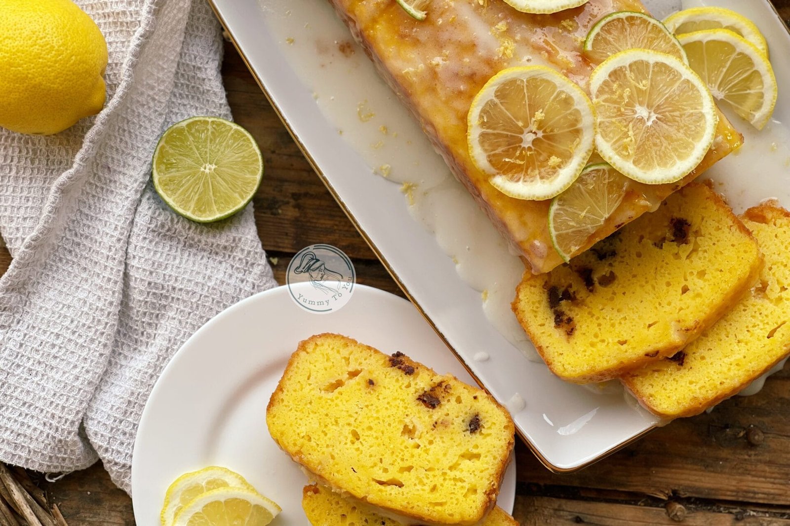 Moist Lemon Yogurt Cake – the Perfect Recipe with Syrup and Lemon Glaze