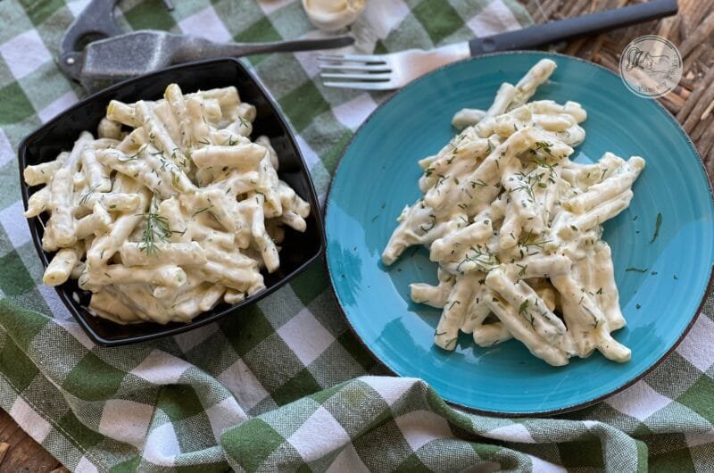 Salată de fasole verde – rețetă simplă și cremoasă