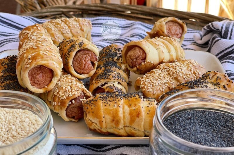 Crunchy Sausage Wraps