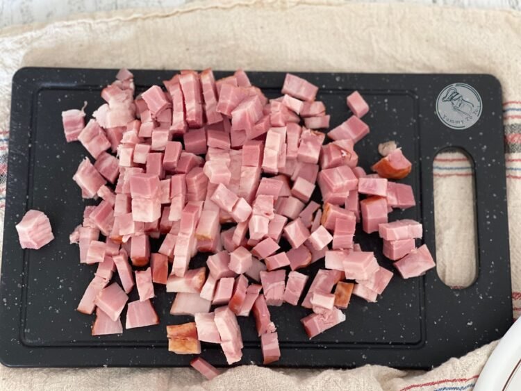 bacon cubulete pentru paste cheddar