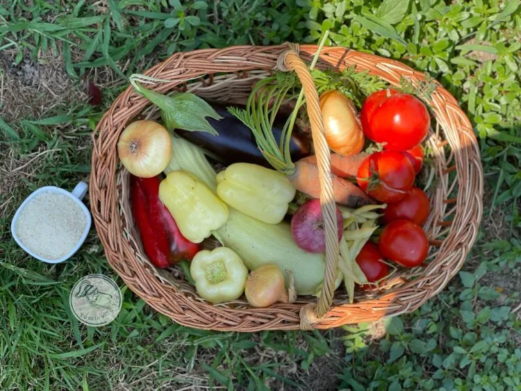 Tocană de legume cu orez ingrediente