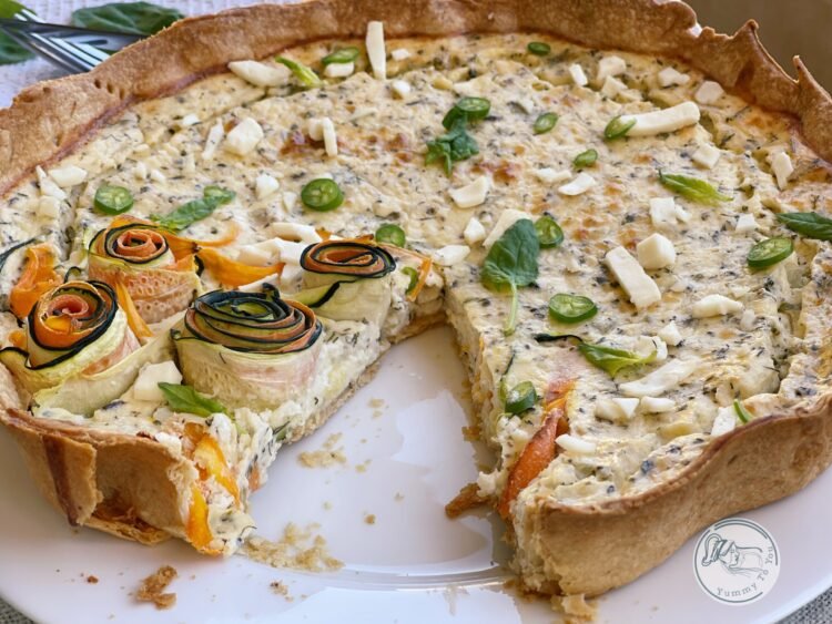 Tarta sarata servire 2