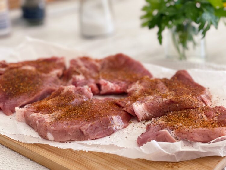condimentare carne de porc