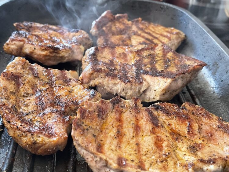 Gatire carne de porc la grill