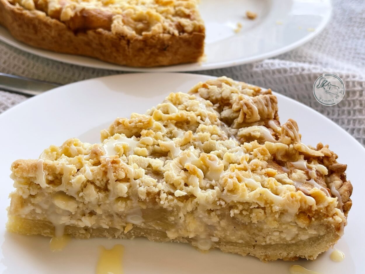 Tarta cu mere si branza proaspata – rețetă simplă și delicioasă