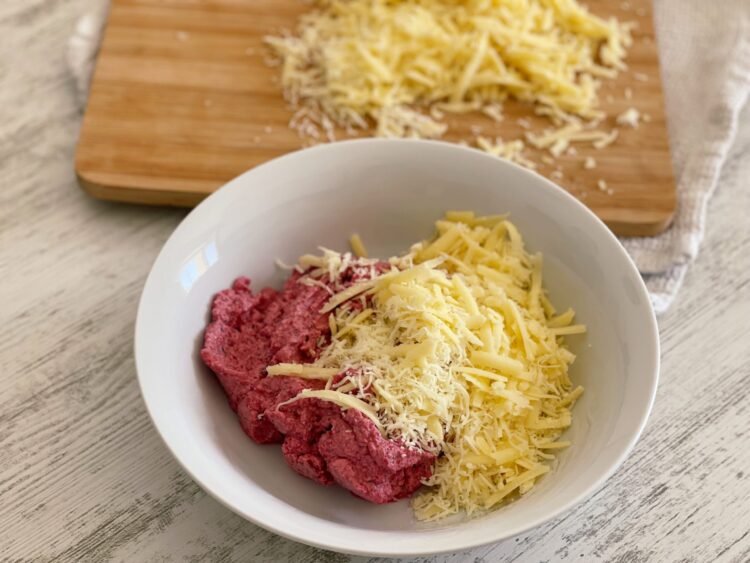 pregatire umplutura sfecla cheddar 1