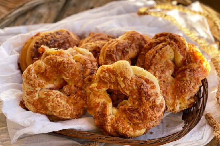 Homemade Fluffy Pretzels with Beet and Cheddar Swirl – Step by Step