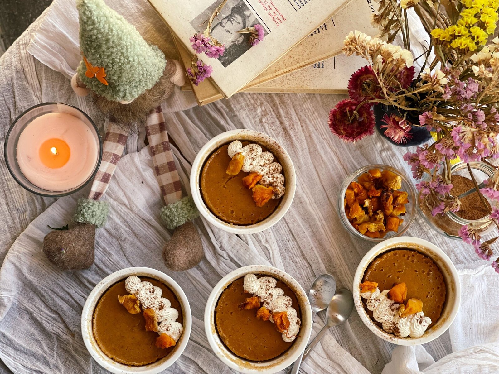 Mini budinci de dovleac detaliu