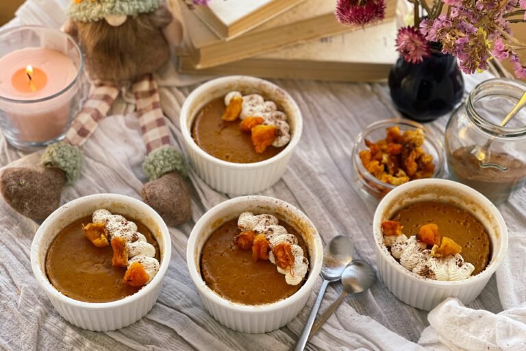 Mini budinci de dovleac – retetă rapida de toamna