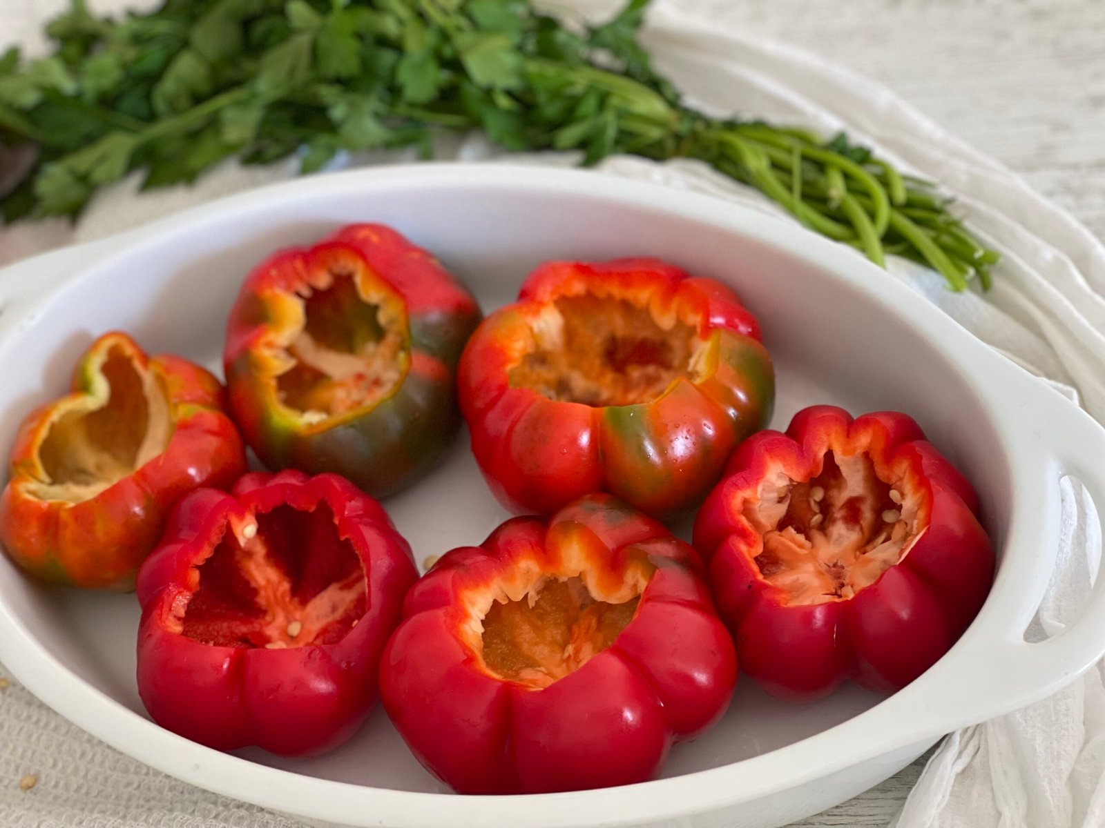 Pregatire gogosari pentru umplere 1