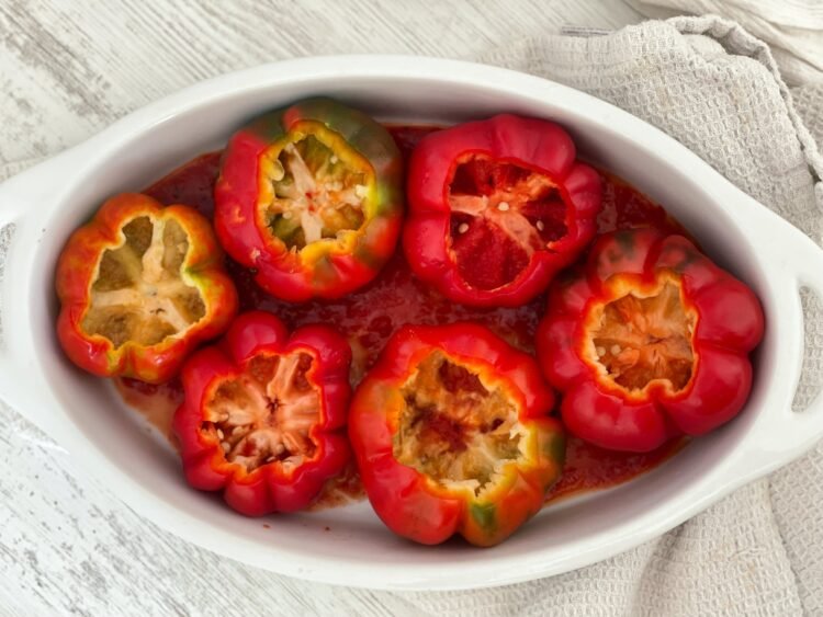 Pregatire gogosari pentru umplere 2