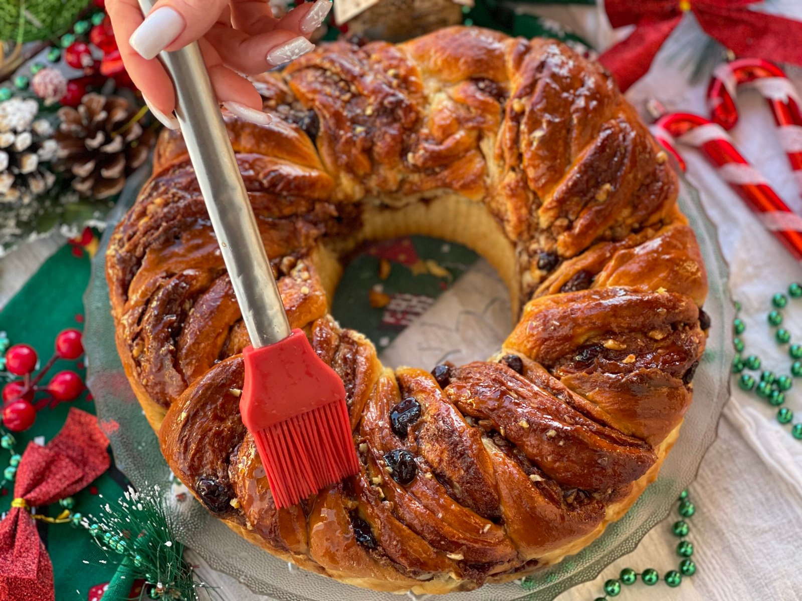 decor si insiropare cozonac babka 1