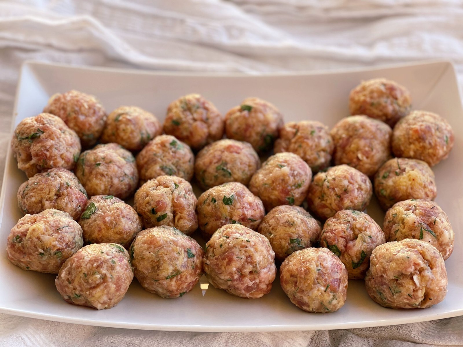 Chifteluțe de Porc și Vită pregatire formare 2