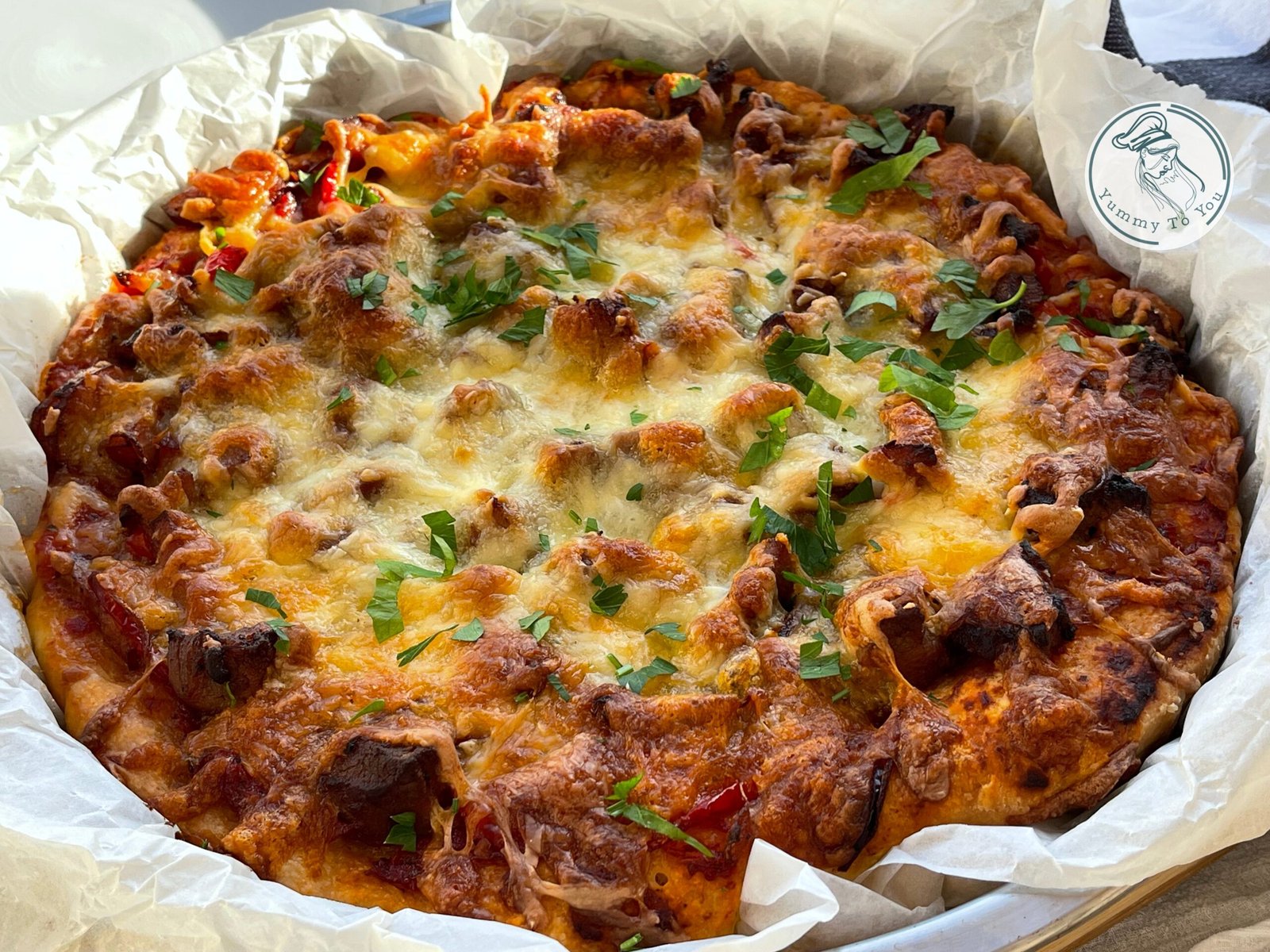 pizza Chicago-Style Deep Dish coacere 1