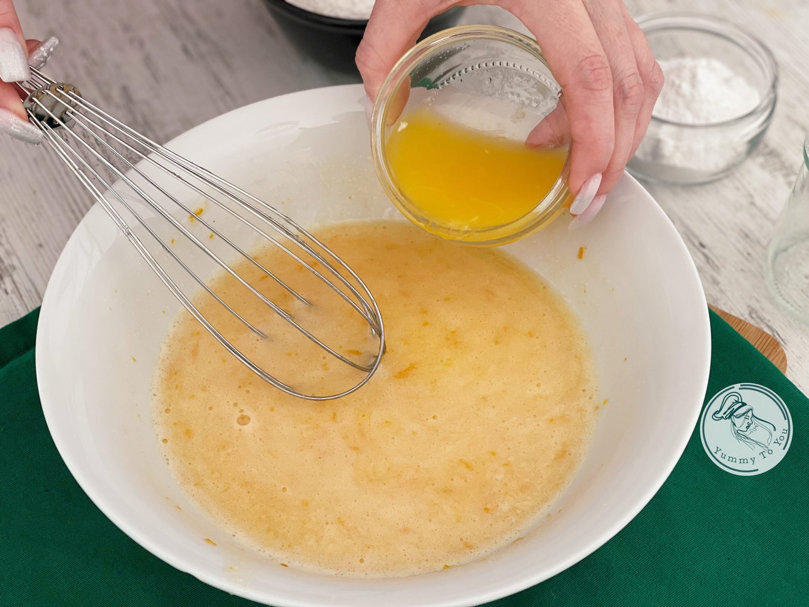 Pregatire fursecuri crapate portocale 2