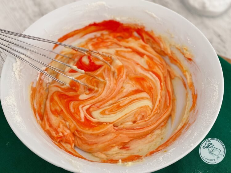 aluat fursecuri crapate cu colorant