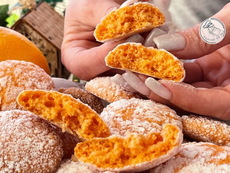 Fursecuri Crăpate cu Portocale (Fără Unt, cu Ulei) sectiune Fursecuri Crăpate cu Portocale (Fără Unt, cu Ulei) sectiune