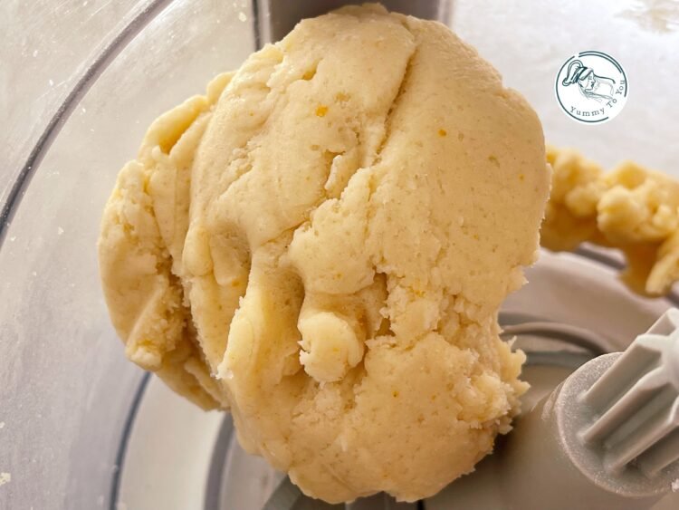 Tartă cu brânză dulce, pregatire aluat 2