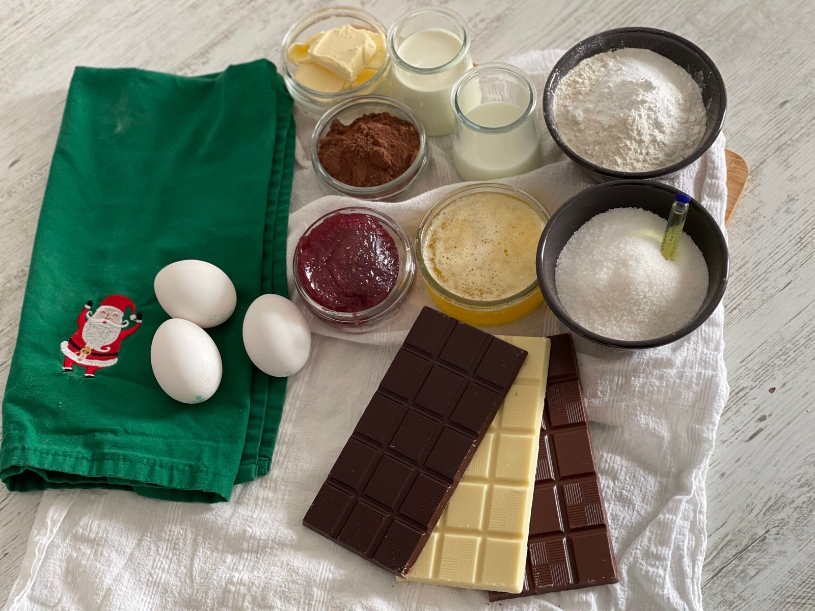 Cubulețe cu cremă de ciocolată și gem ingredienten