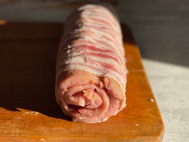 invelire rulada in bacon invelire rulada in bacon