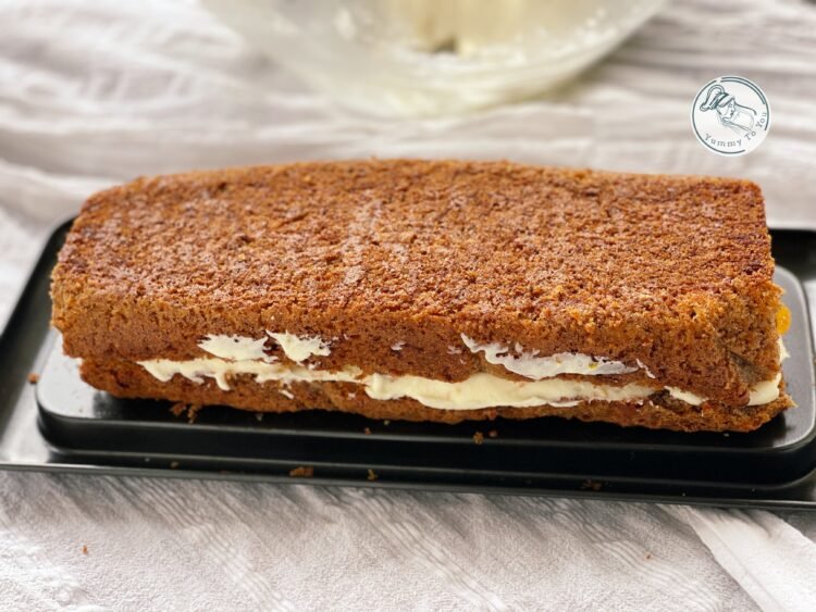 asamblare carrot cake 2