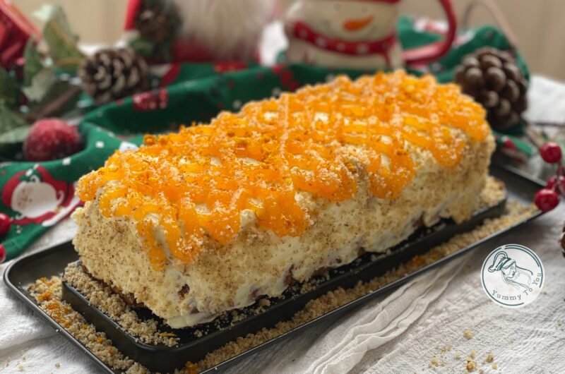 Prăjitură cu Morcovi și Cremă de Brânză cu Portocale